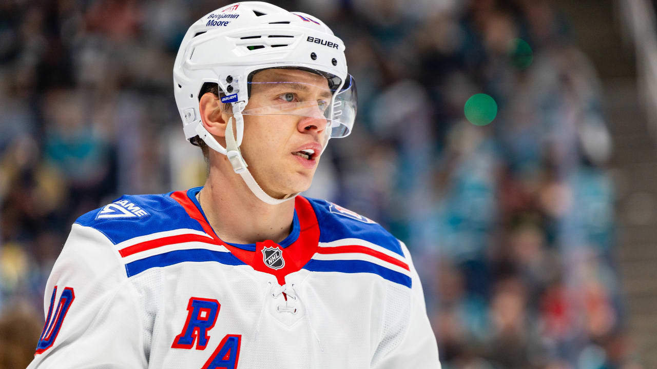 Panarin out of Rangers lineup for roster management