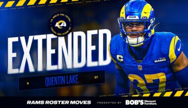 Rams sign safety Quentin Lake to three-year extension