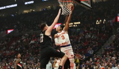 Knicks get big effort from their stars, take down surging Trail Blazers
