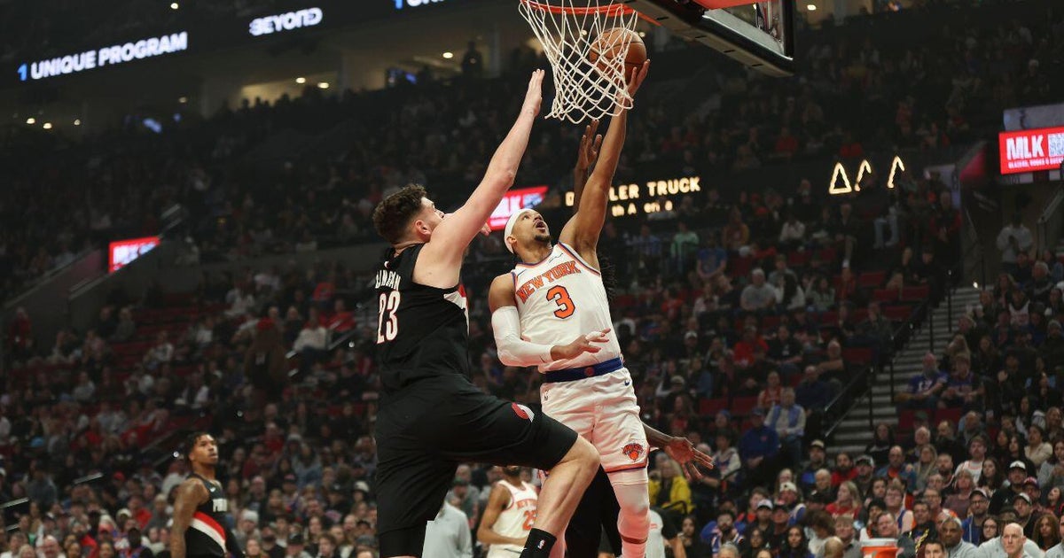 Knicks get big effort from their stars, take down surging Trail Blazers