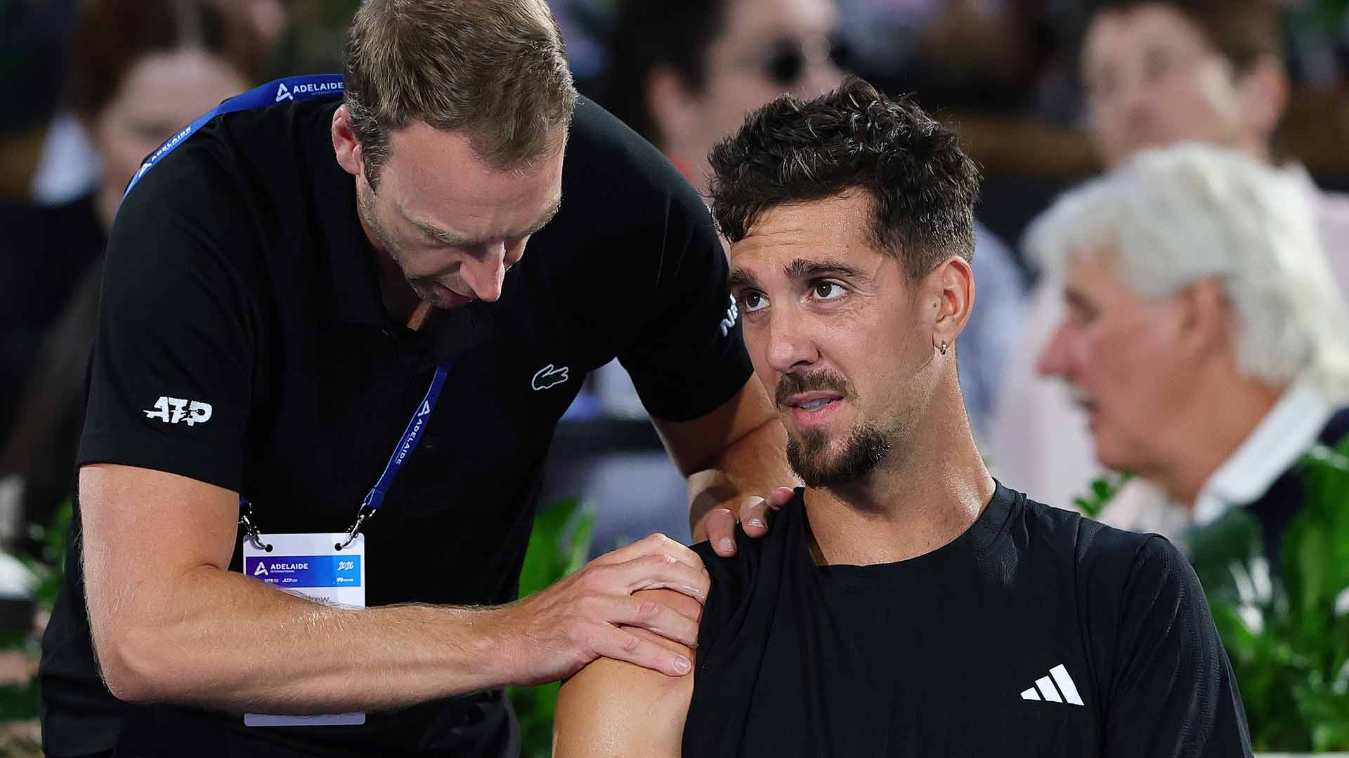 Thanasi Kokkinakis played one singles match in Adelaide, where he defeated Sebastian Korda.
