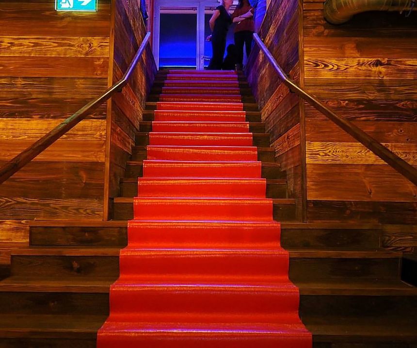 Le Constellation was split across at least two levels, with stairs leading to a basement level as seen in a photo posted by the bar's management to TripAdvisor in August 2016.