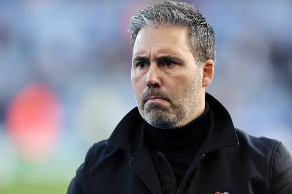 Leicester boss Marti Cifuentes during the Sky Bet Championship match between Leicester and Blackburn