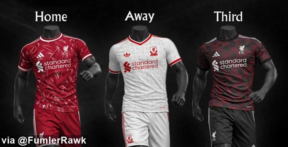 Liverpool 26-27 Home, Away & Third Kits Leaked