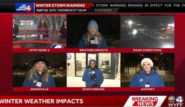 South Carolina snowstorm 2026