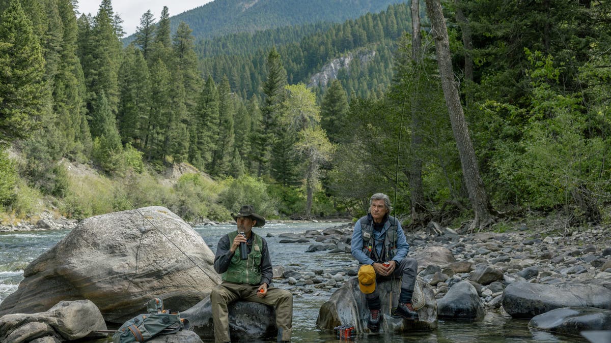 Matthew Fox and Kurt Russell