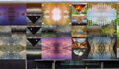 Art Installation Goes Up on Mission Street Facade of the Almost Empty SF Centre Mall