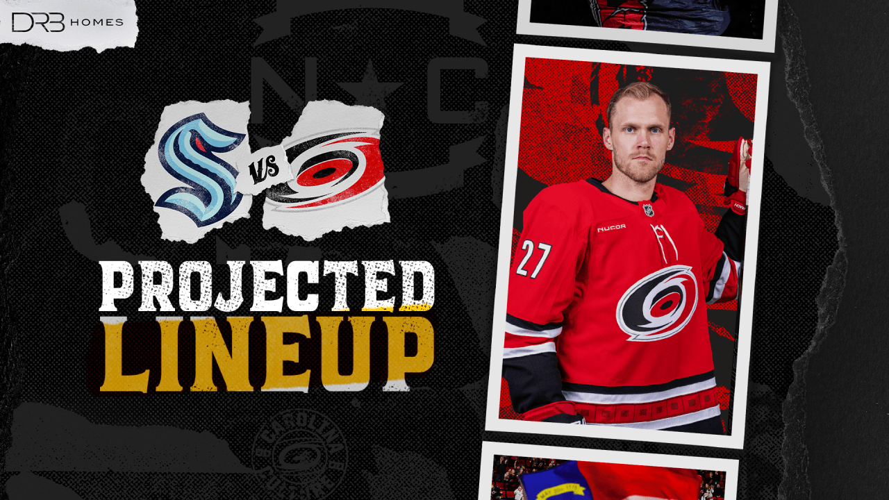 Projected Lineup: January 10 vs. Seattle