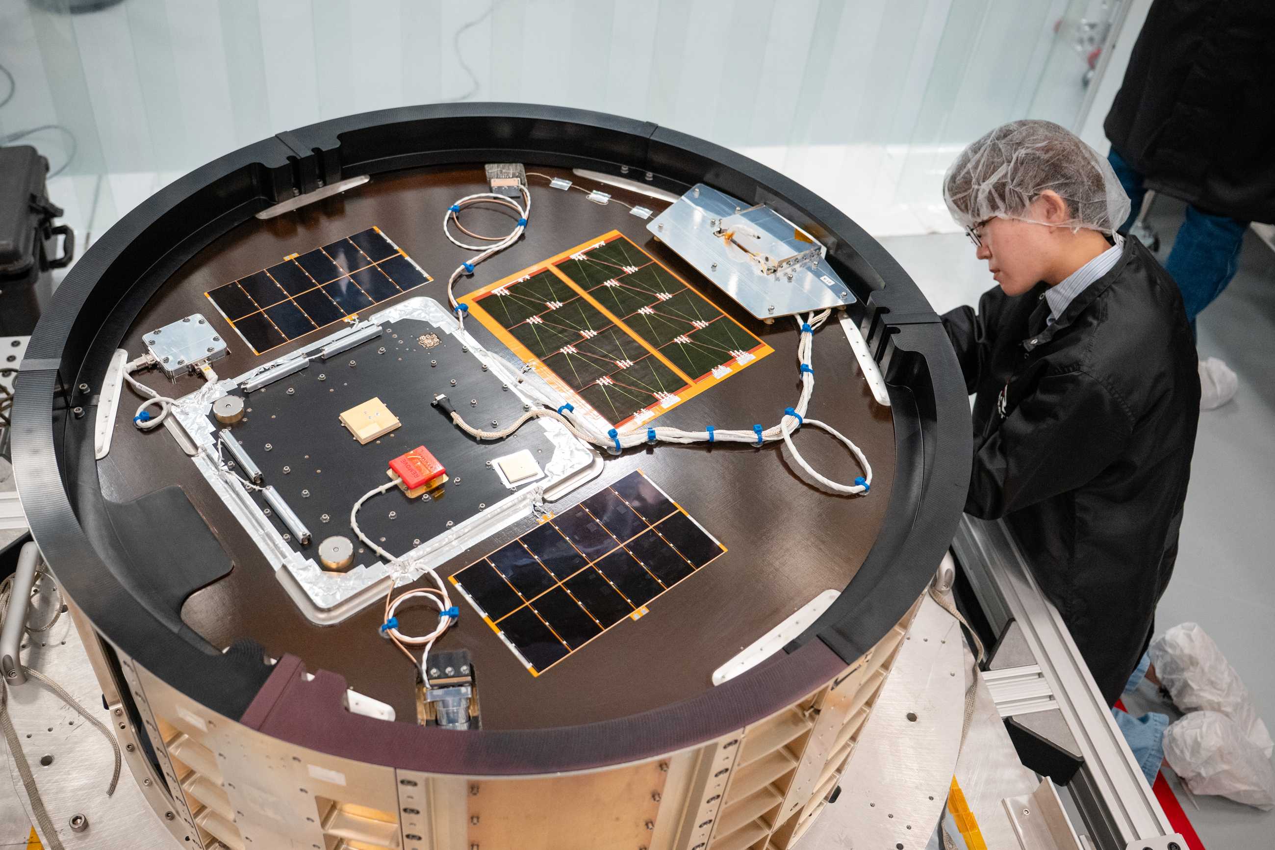 NASA Aerospace DiskSat Loading Wallops