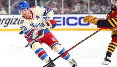 Adam Fox brings spark back to Rangers' power play after injury absence