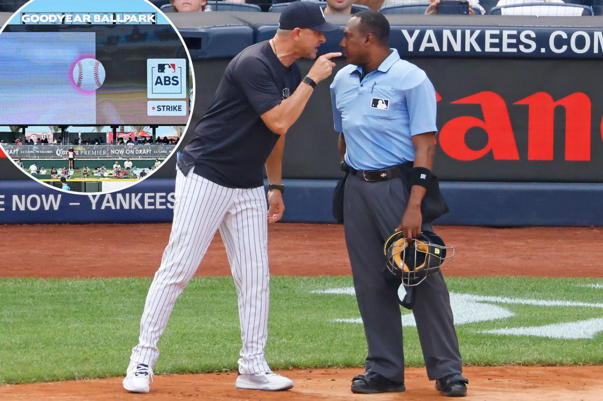 How Yankees are preparing for new 'robot' strike zone system
