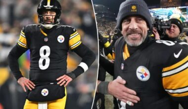 Aaron Rodgers experiences every emotion in Steelers' dramatic win