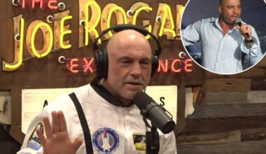 Joe Rogan reveals his podcast wasn’t nominated for Golden Globe because he refused $500 entry fee
