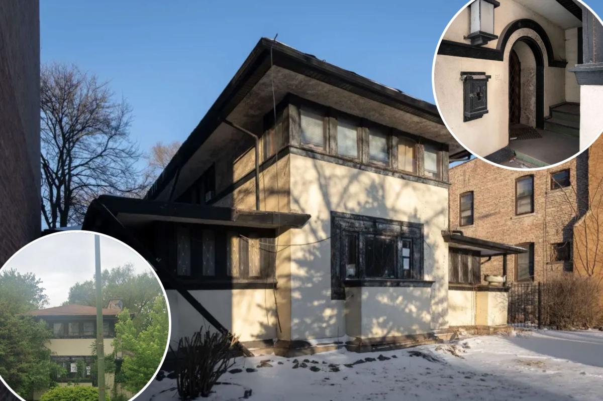 Exclusive | Rare Frank Lloyd Wright home in Chicago asks $350K