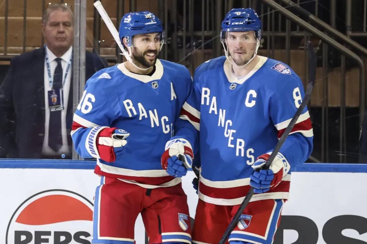 Vincent Trocheck loses cool in Rangers' loss