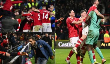 Wrexham knock out Nottingham Forest in stunning FA Cup upset