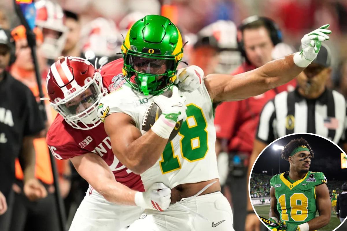 Oregon's Kenyon Sadiq declares for 2026 NFL Draft