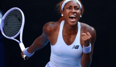 Coco Gauff wins in three sets to reach Australian Open quarterfinal