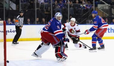 Jonathan Quick gets pulled again in latest Rangers disaster