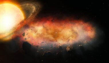 A cloud of dust and gas obscured a star for months, according to new research.
