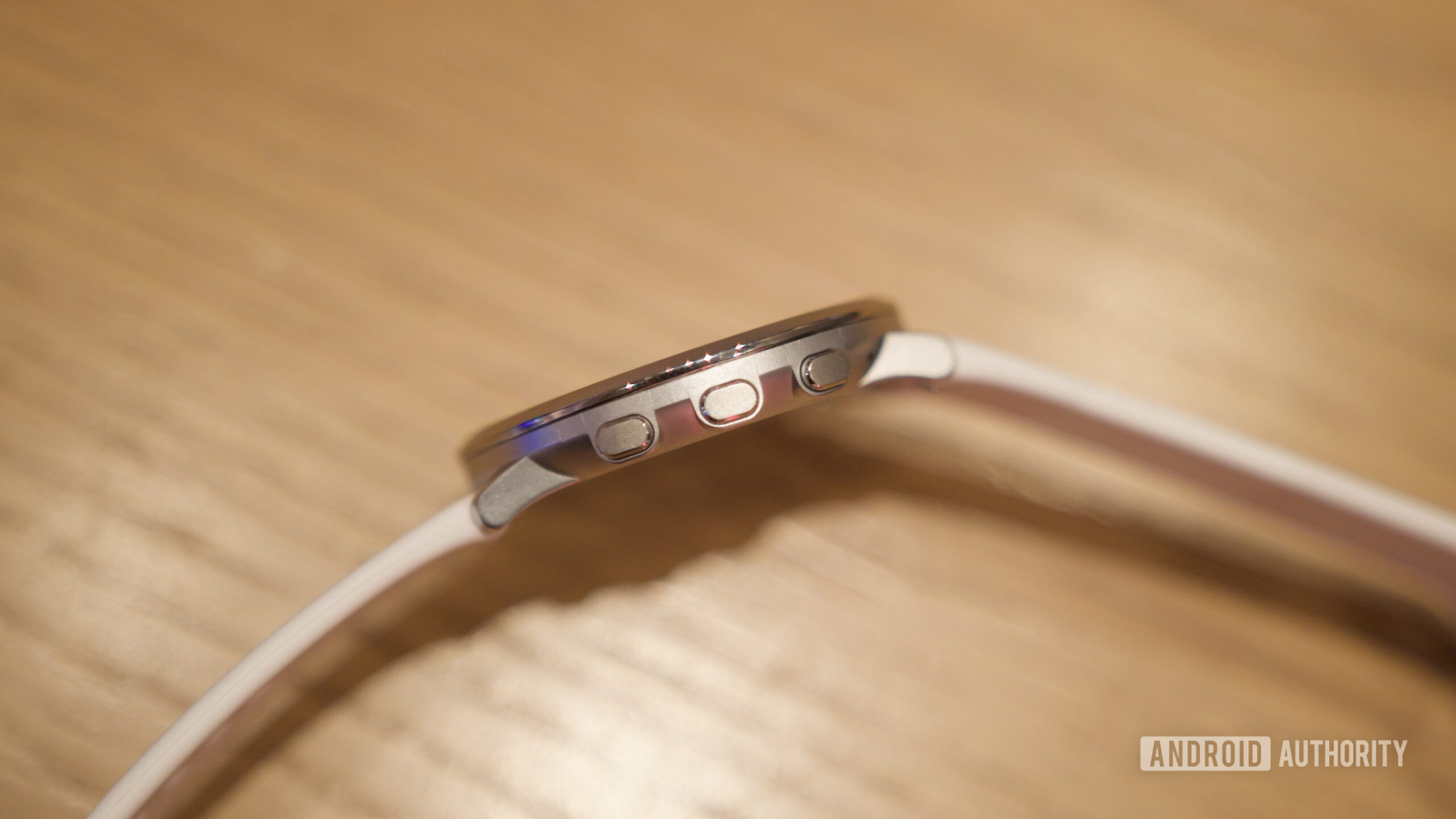 Side view of a Pebble Round 2.