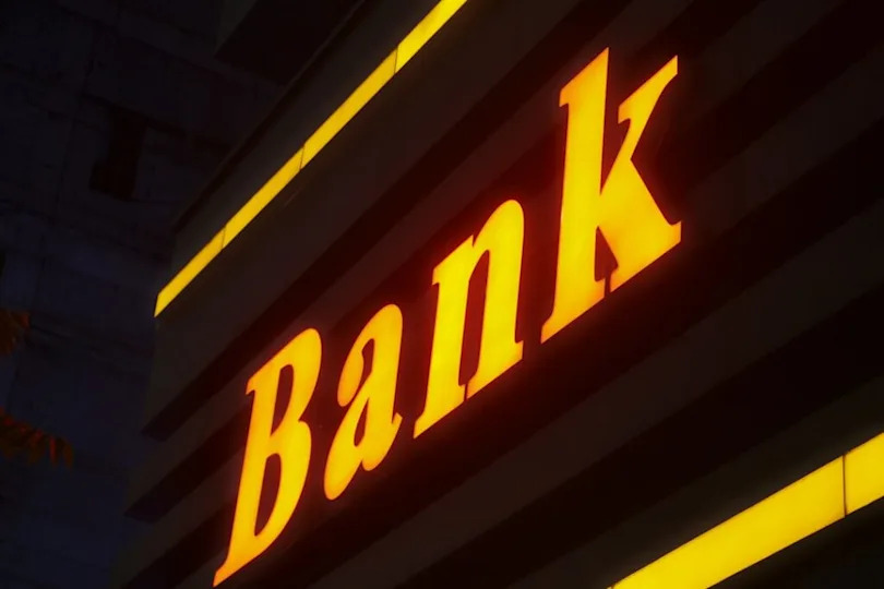 bank sign