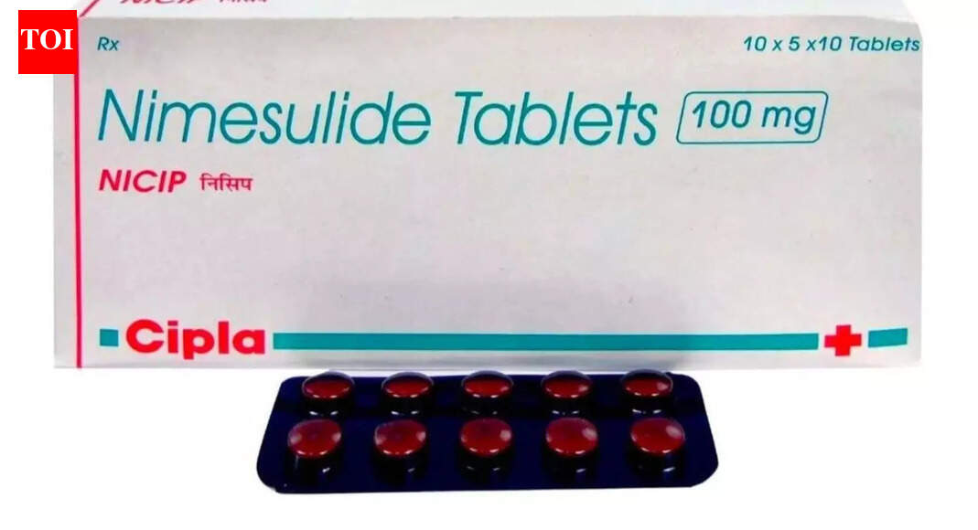 Govt bans high-dose nimesulide painkiller pills citing health risk | India News