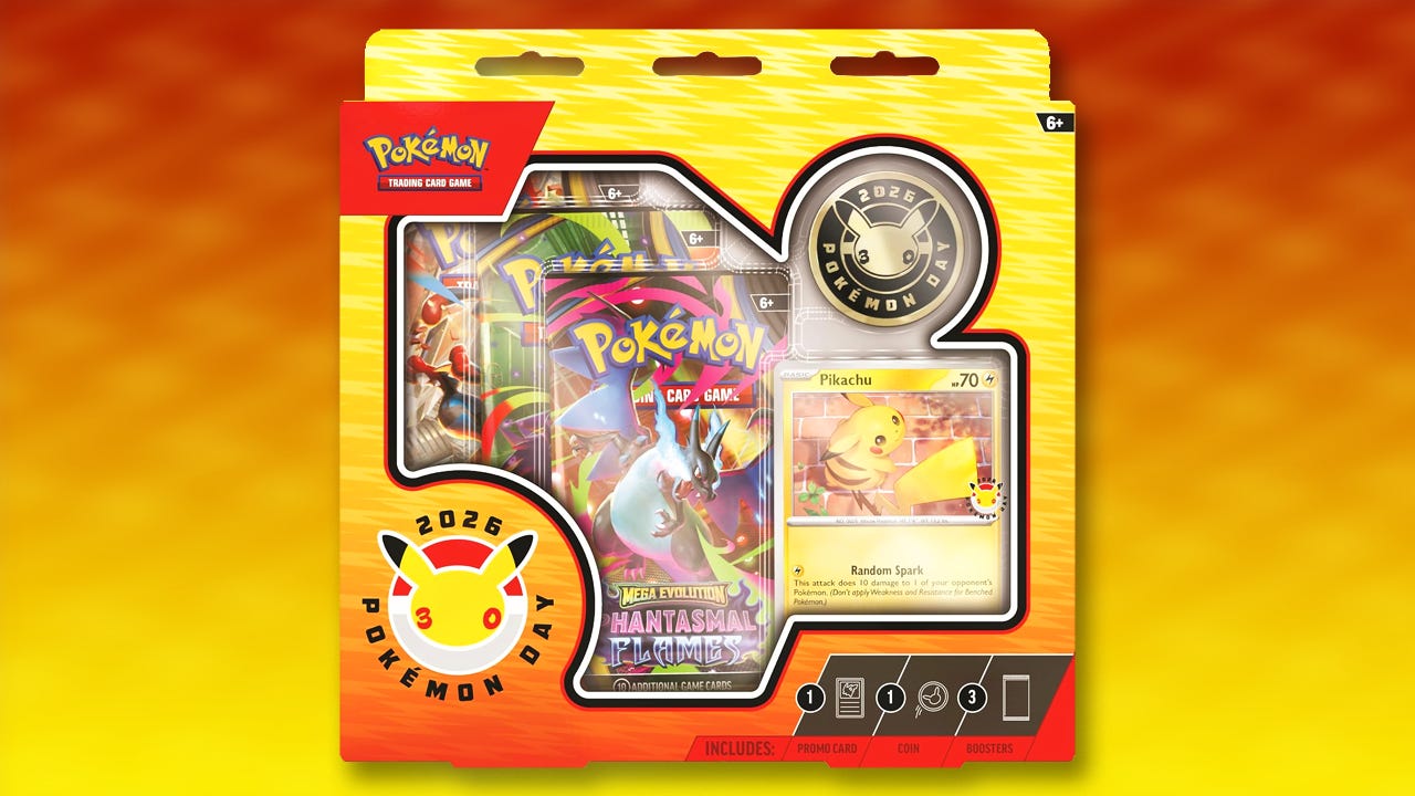 Pokémon Day 2026 TCG Collection is Back in Stock, and Scores a Major Discount Ahead of Pokémon's 30th Anniversary Celebrations