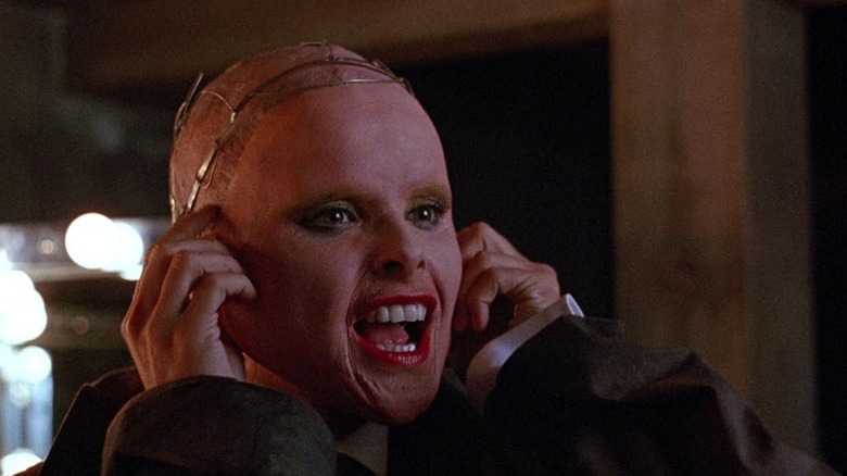 A killer in a human mask in Popcorn