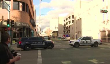 Part of Central Avenue closed due to death