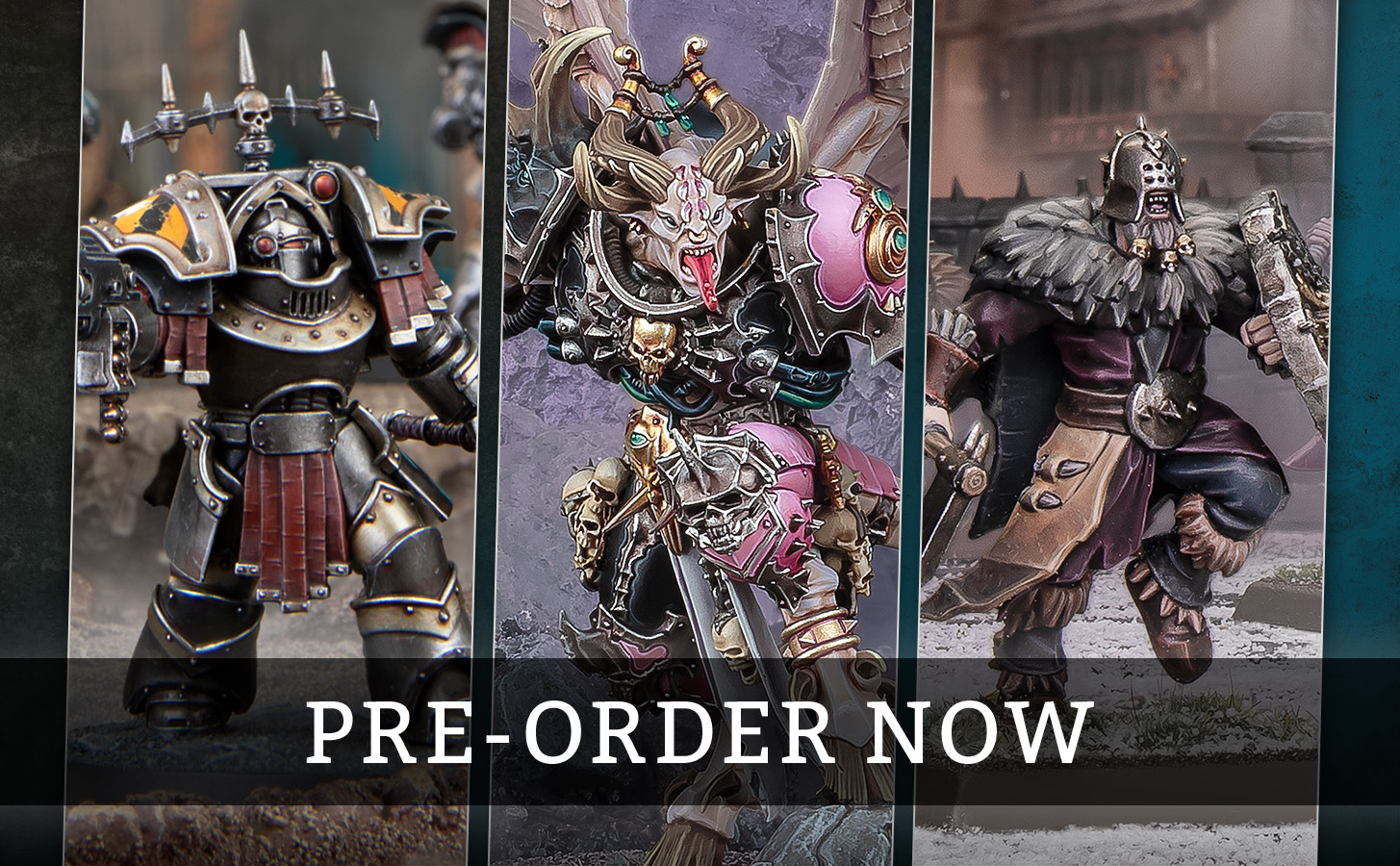 Saturday Pre-orders – Chaos Space Marines and Marauders running wild