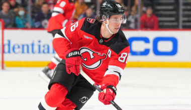 Jack Hughes still being evaluated for lower-body injury sustained in Devils win