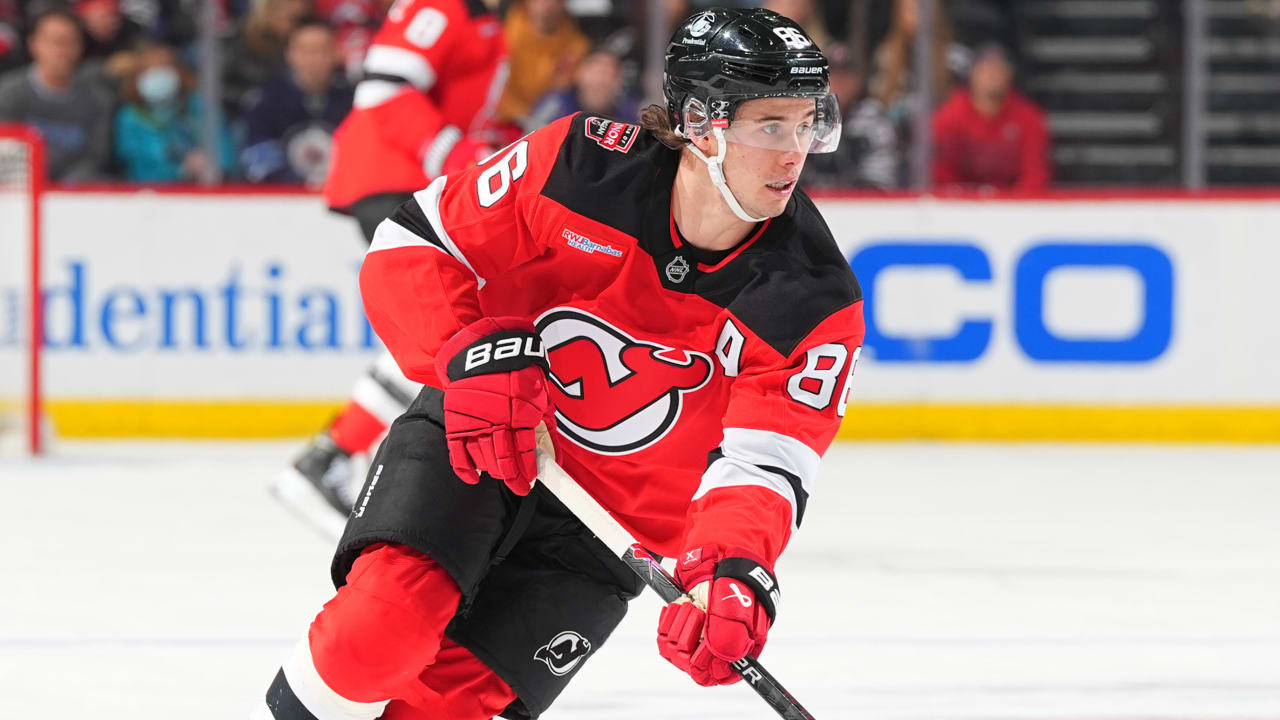 Jack Hughes still being evaluated for lower-body injury sustained in Devils win