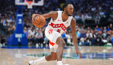 Raptors' Quickley questionable vs. Thunder as Poeltl returns to Toronto