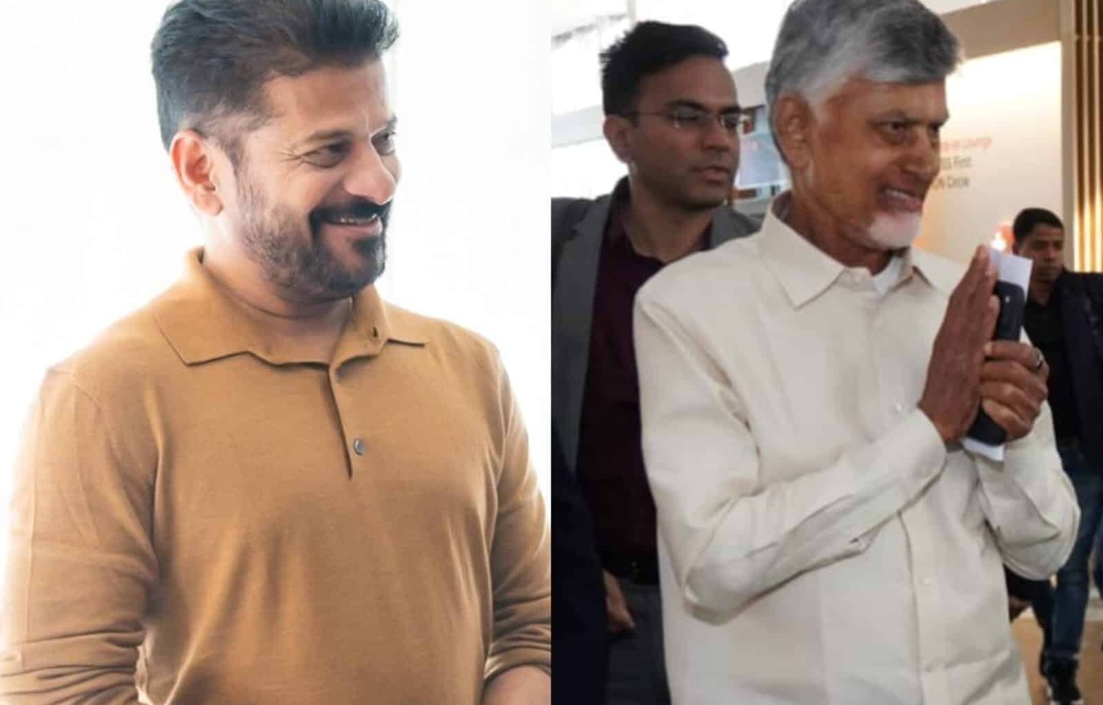 Babu And Revanth Complete Davos Trip, Back To India!