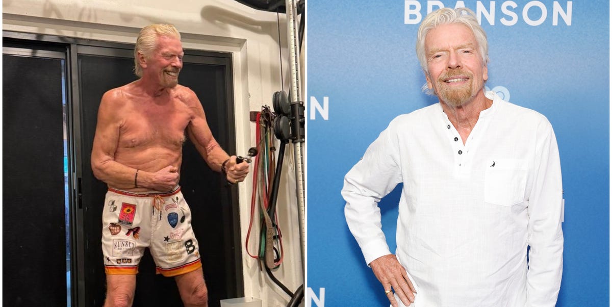 Sir Richard Branson Is Still Training Shirtless at 75 – Here's How He's Adapting His Fitness with Age