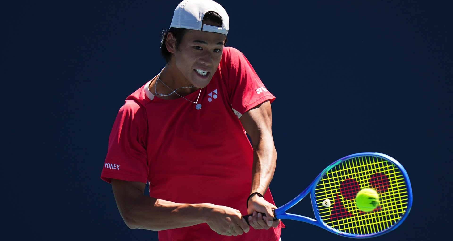 Rei Sakamoto will make his first major main-draw appearance at the Australian Open.