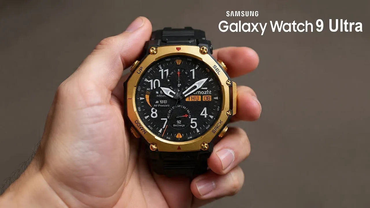 Samsung smartwatch with enhanced storage and sleek design