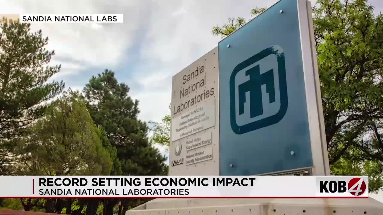 Sandia National Labs reports record economic impact