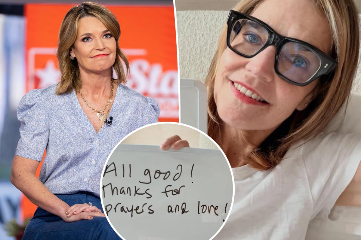 Savannah Guthrie gives health update after undergoing vocal cord surgery