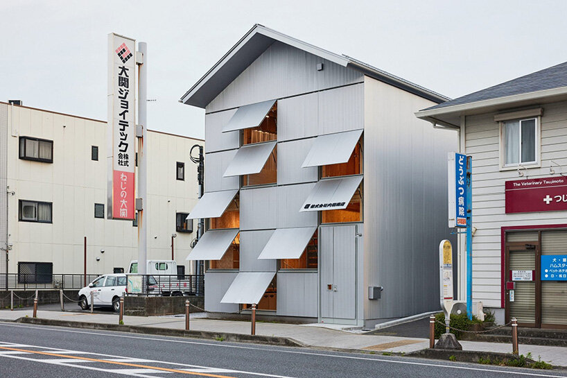 schemata architects transforms japanese machiya townhouse into flexible workspace