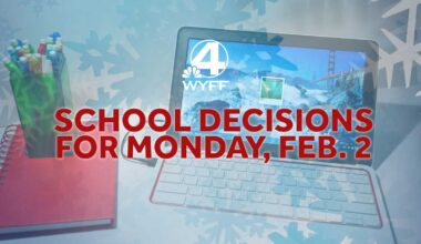 Schools announce plans for Monday