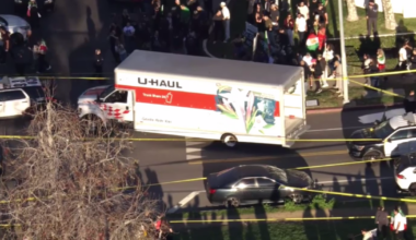 U-Haul truck drives into large crowd in Los Angeles during anti-Iranian regime rally