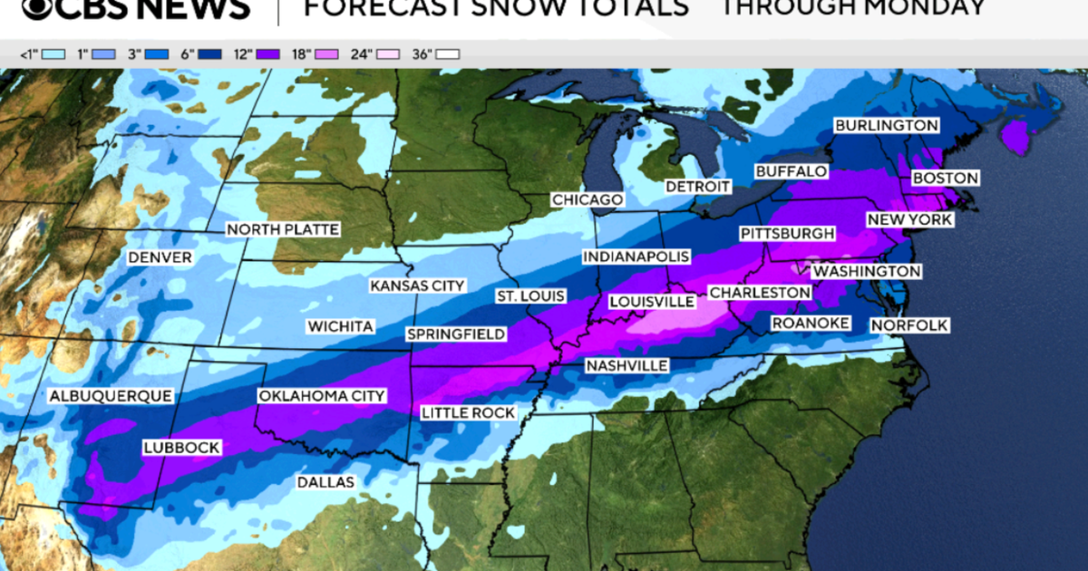 Latest snow storm forecast maps show fresh predictions for where winter weather will hit hardest