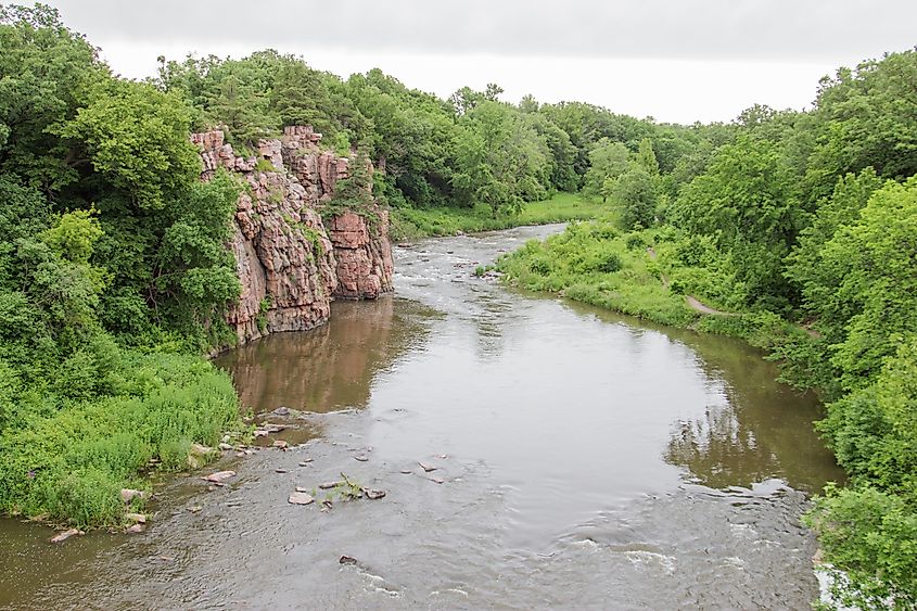 Palisades State Park in Garretson, South Dakota.