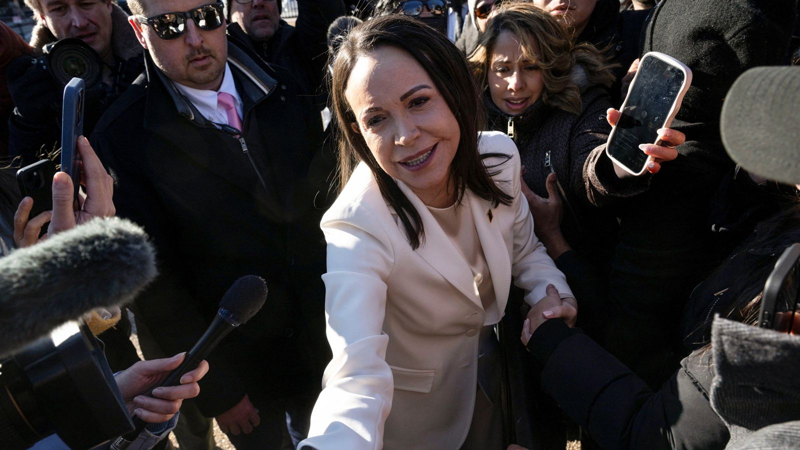 Trump latest: Venezuelan Nobel Peace Prize winner says she's given her medal to US president | World News