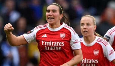 Chelsea 0-2 Arsenal: Beth Mead, Mariona Caldentey strike to move Gunners point off Blues as champions' WSL title hopes suffer blow | Football News