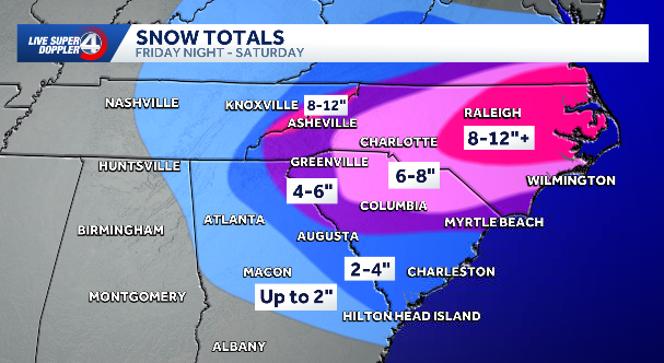 Snow totals wide snow totals 1.30