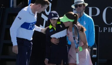 Tennis star Zeynep Sonmez comes to aid of ball girl who collapsed on court during Australian Open match