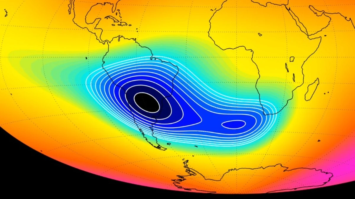 south atlantic anomaly 2020 esa swarm f